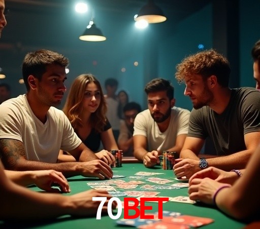 Interface moderna da plataforma 70BET