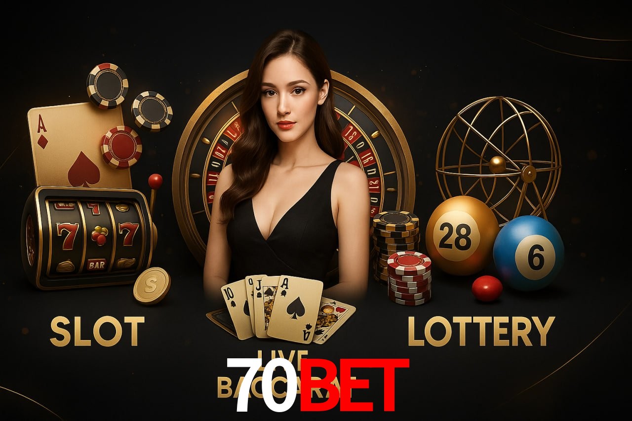 Loterias online na 70BET